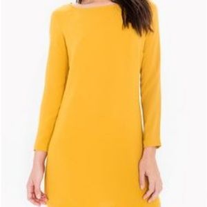 AA Long Sleeve Crepe Mini Dress